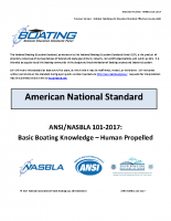 NASBLA Basic Boating Knowledge – Human Propelled